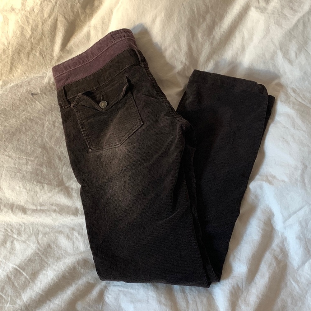 Brown corduroy pants